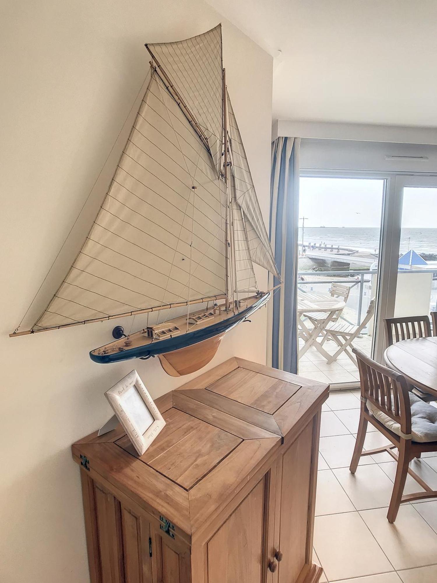 Fleur De Sel Appartement Face A La Mer Вимере Екстериор снимка